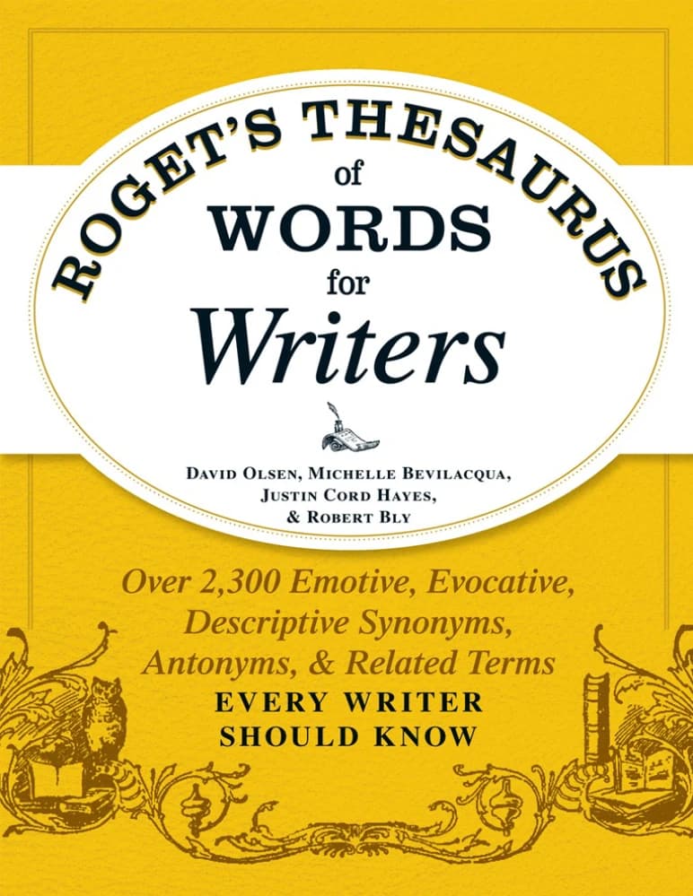 کتاب فرهنگ مترادف های راجت برای نویسندگان (Rogets Thesaurus Of Words For Writers) نسخه انگلیسی PDF | پیتر مارک راجت