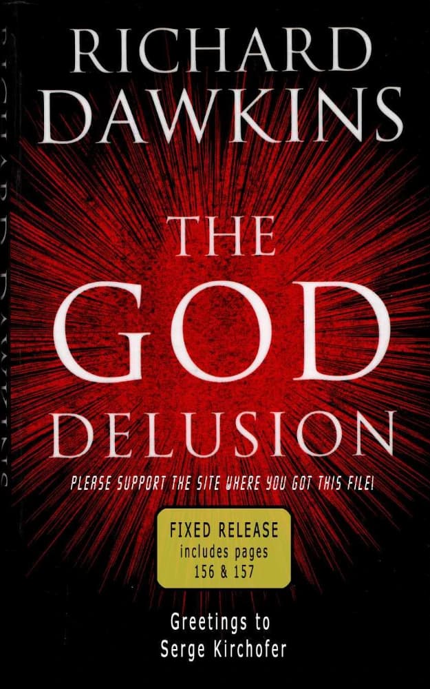 کتاب توهم خدا (The God Delusion) نسخه انگلیسی PDF | ریچارد داوکینز