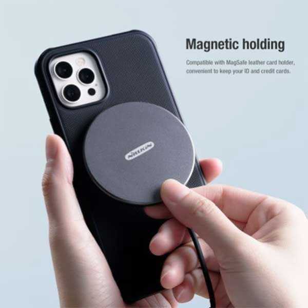 قاب مگنتی نیلکین مدل Super Frosted Shield Pro Magnetic مناسب برای iPhone 13 Pro — تصویر ۵