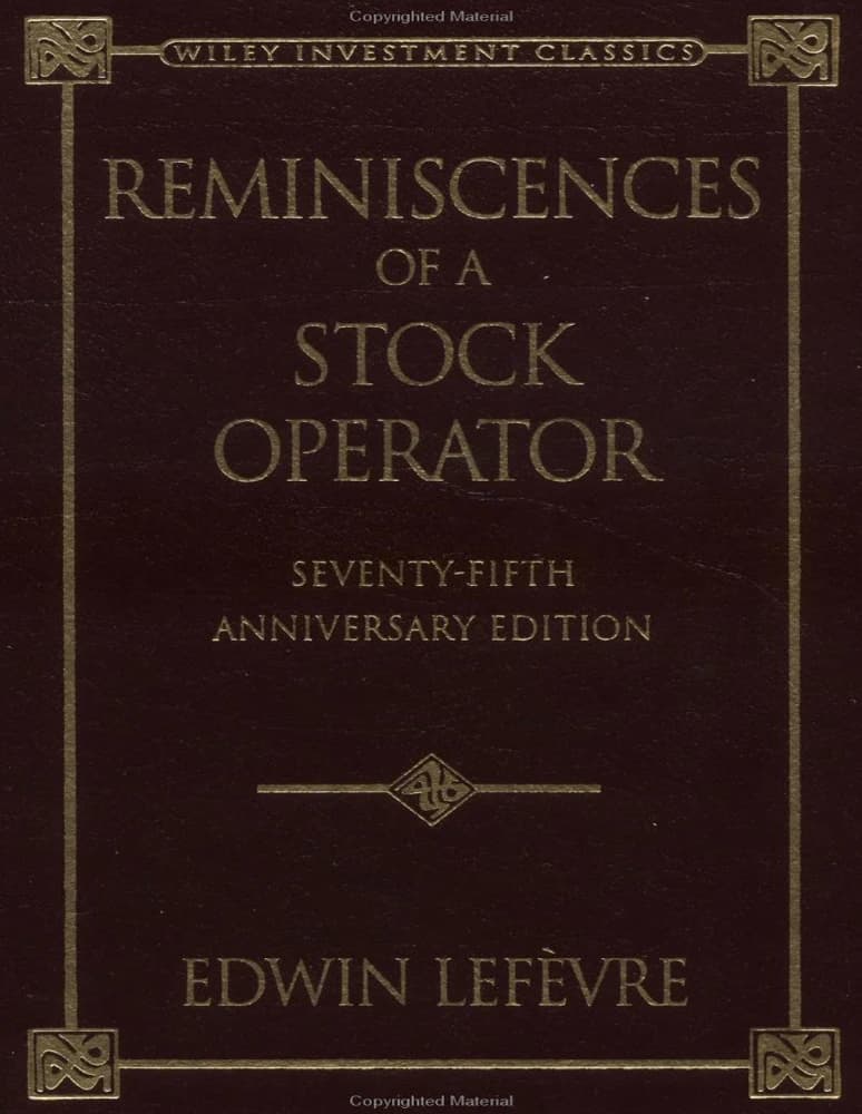 کتاب خاطرات یک دلال سهام (Reminiscences Of A Stock Operator) نسخه انگلیسی PDF | ادوین لوفور