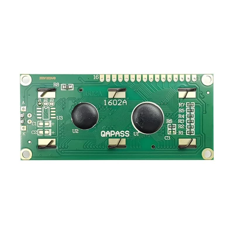 LCD کاراکتری 2×16 با بک لایت سفید — تصویر ۲
