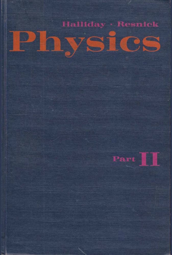 کتاب فیزیک ۲ (Physics II) نسخه انگلیسی PDF | هالیدی رزینک