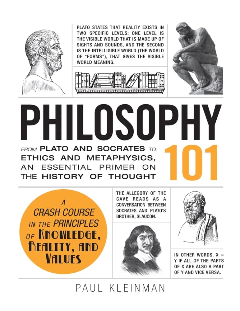 کتاب فلسفه ۱۰۱ (Philosophy 101) نسخه انگلیسی PDF | پل کلاینمن