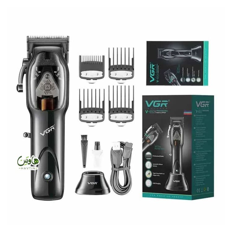 ماشین اصلاح فید و حجم زن وی جی ار V-653 — تصویر ۲