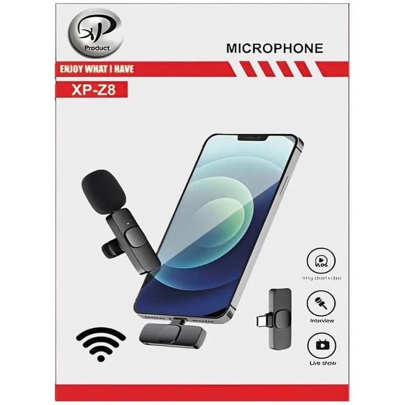 میکروفون یقه ای ایکس پی-پروداکت مدل XP-Z8 — تصویر ۳
