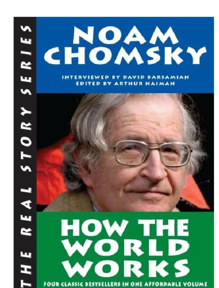 کتاب چگونه جهان کار میکند (How the World Works) نسخه انگلیسی PDF | نوام چامسکی
