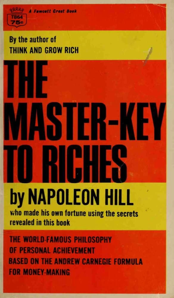 کتاب کلید اصلی ثروتمند شدن (The Master Key to Riches) نسخه انگلیسی PDF | ناپلئون هیل