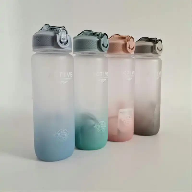 قمقمه اورجینال ورزشی ACTIV نی دار ضامن دار 900 میلی