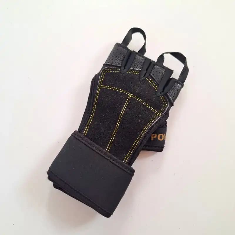 دستکش کف بند بدنسازی راج RAJ وارداتی DB-325 — تصویر ۳