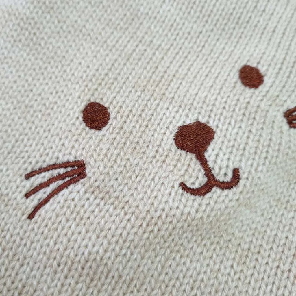 پتو بافت کرکدار کلاهدار مینل Minel — تصویر ۳