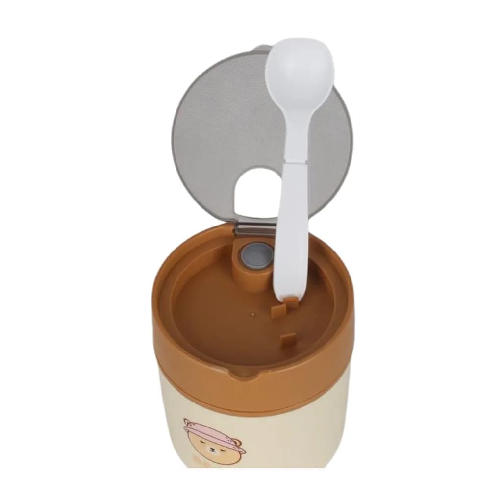 فلاسک غذا استیل طرح خرس Bear Soup Cup — تصویر ۵