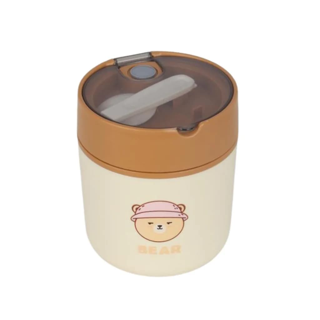 فلاسک غذا استیل طرح خرس Bear Soup Cup — تصویر ۲