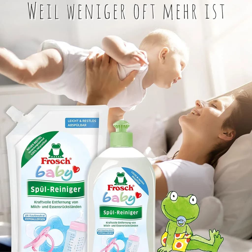مایع استریل کودک 500میل فروش Frosch — تصویر ۸