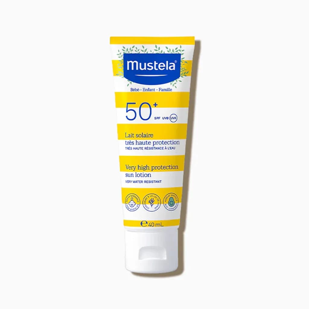 کرم ضد آفتاب ماستلا آووکادو ضد آب SPF50 حجم 40میل Mustela