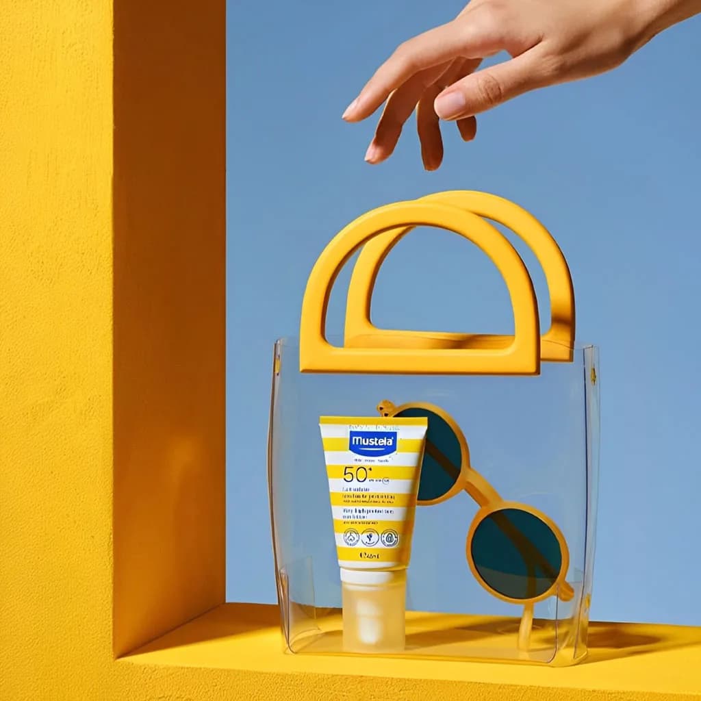 کرم ضد آفتاب ماستلا آووکادو ضد آب SPF50 حجم 40میل Mustela — تصویر ۵