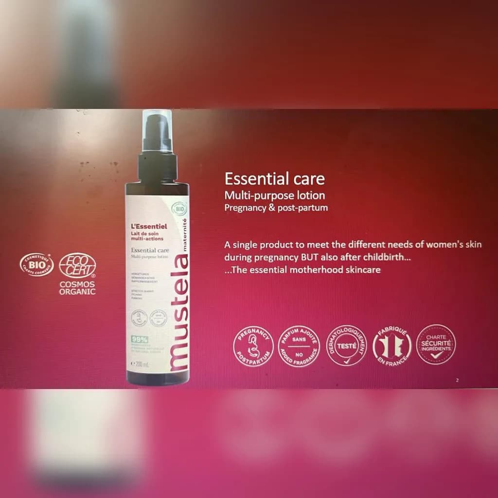 اسپری لوسیون ضد ترک ماستلا 3كاره بارداری 200میل Mustela — تصویر ۳