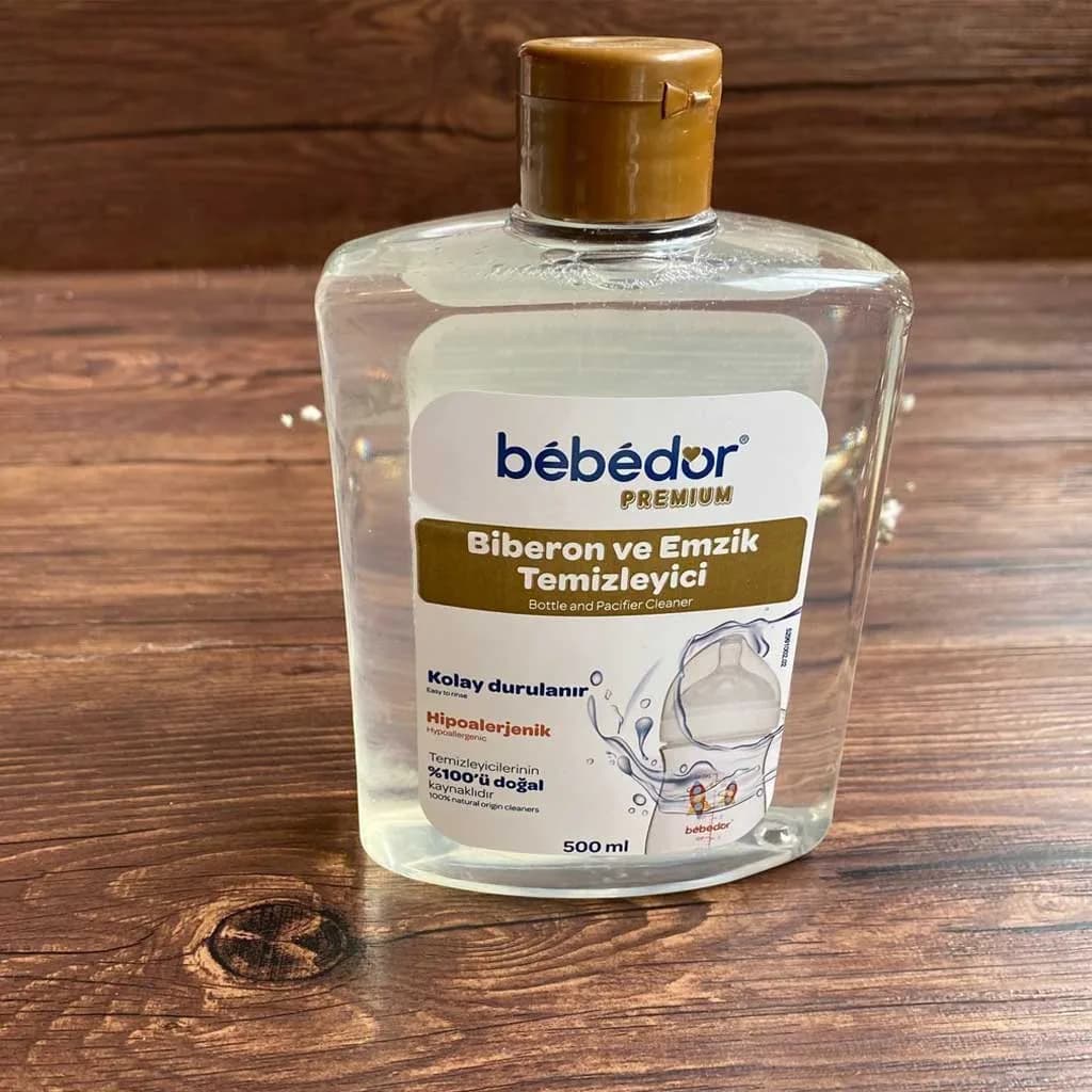 مایع استریل ضد عفونی کننده ظروف كودک 500میل ب ب دور Bebedor — تصویر ۴
