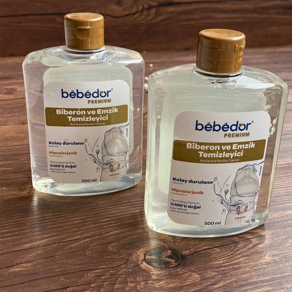 مایع استریل ضد عفونی کننده ظروف كودک 500میل ب ب دور Bebedor — تصویر ۵