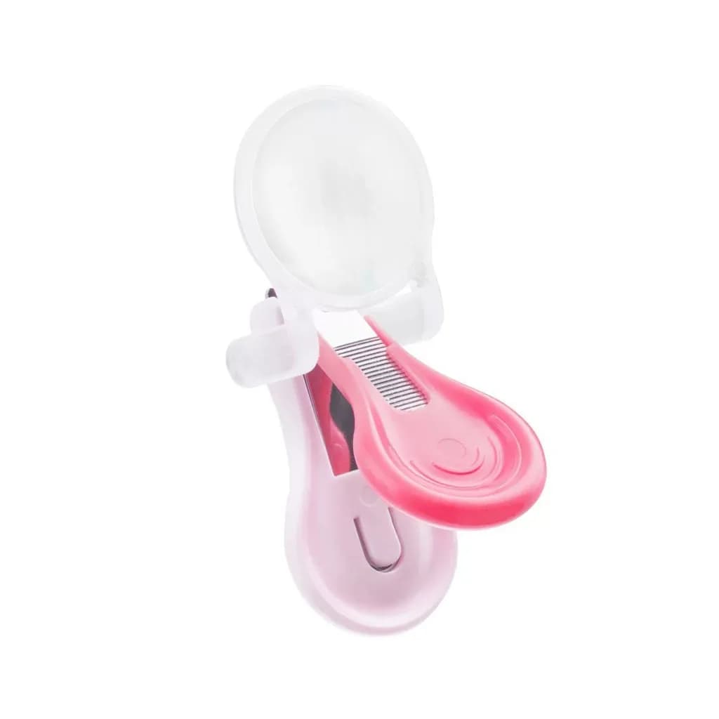 ناخنگیر فارلین Deluxe Nail Clipper With Magnifier ذره بین دار بدنه سفید Farlin — تصویر ۲