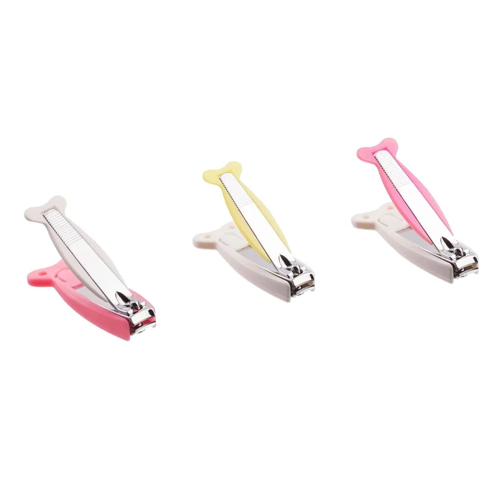 ناخنگیر فارلین Fish Shape Nail Clipper طرح ماهی بدنه سفید Farlin — تصویر ۳