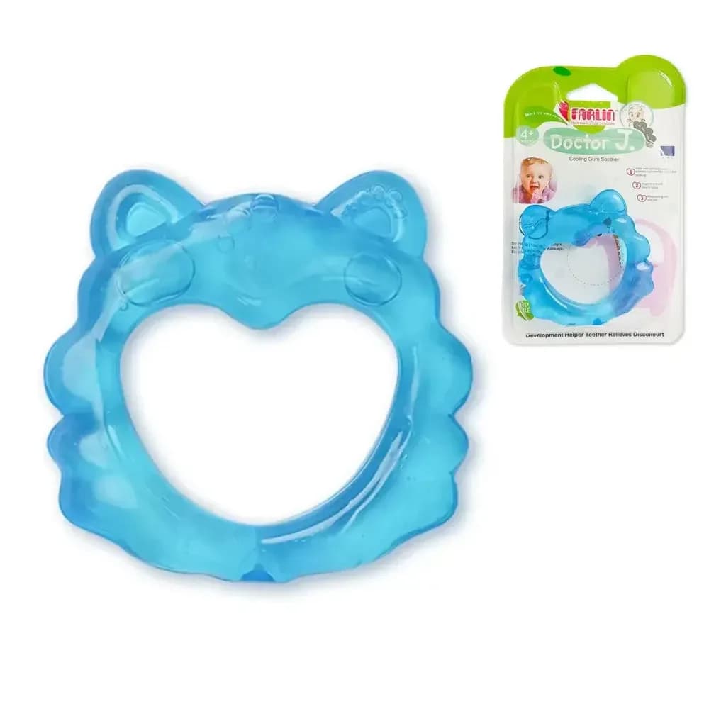 دندانگیر فارلین طبی Doctor J Cooling Gum Soother دایناسور گربه Farlin — تصویر ۶