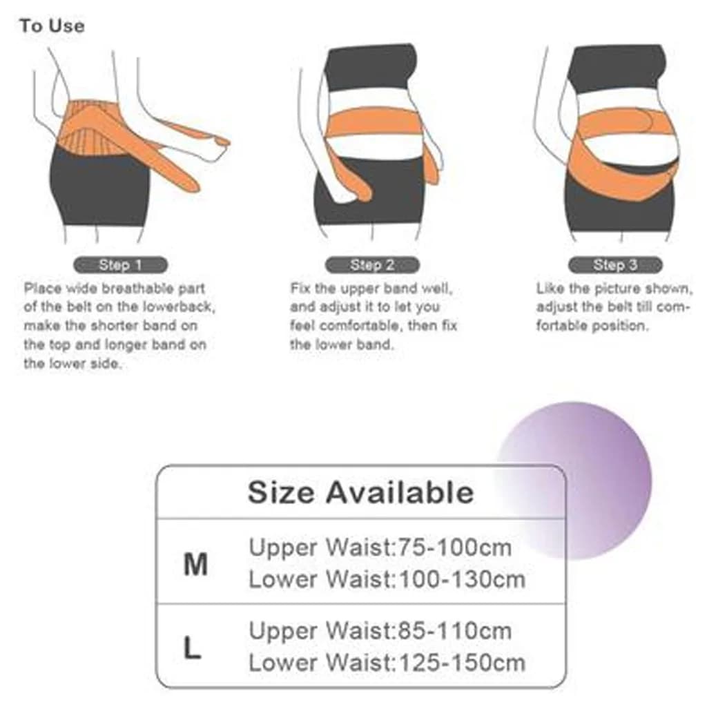 کمربند بارداری فارلین Maternity belt دو بند Farlin — تصویر ۷