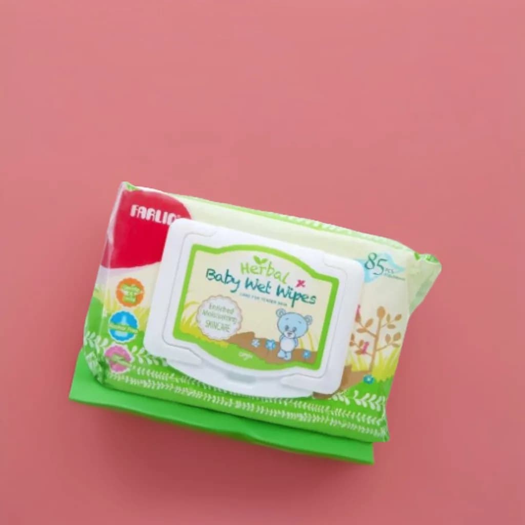 دستمال مرطوب فارلین 85عددی Moisture Anti Rush ضدراش ضد آلرژی ضدحساسیت Farlin — تصویر ۷