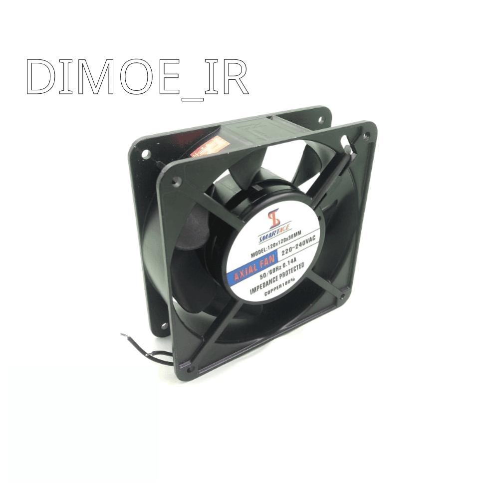 فن ۱۲×۱۲ بوشی 220 ولت مارک SMART AGE — تصویر ۲