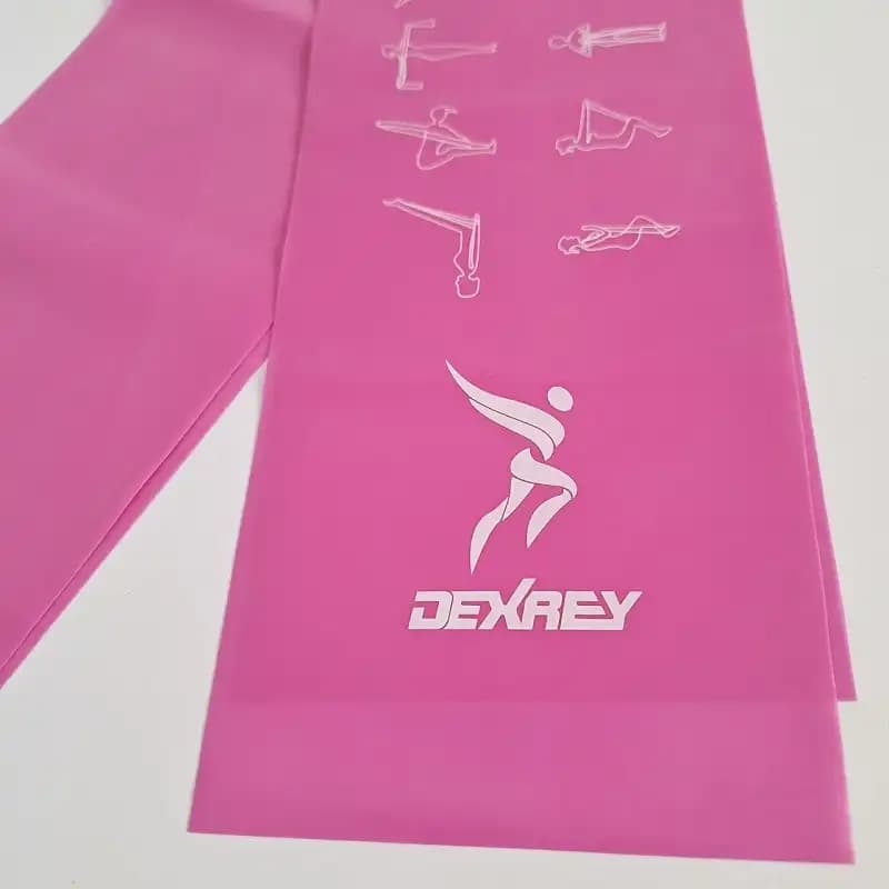 کش پیلاتس الاستیک باند DEXREY طرح دار KP-554 — تصویر ۳