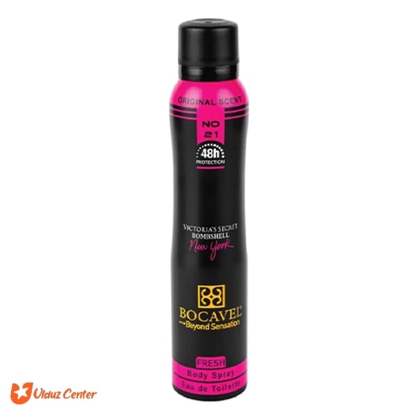 اسپری بدن Bocavel مدل Victorias Secret Bombshell حجم 200 میل