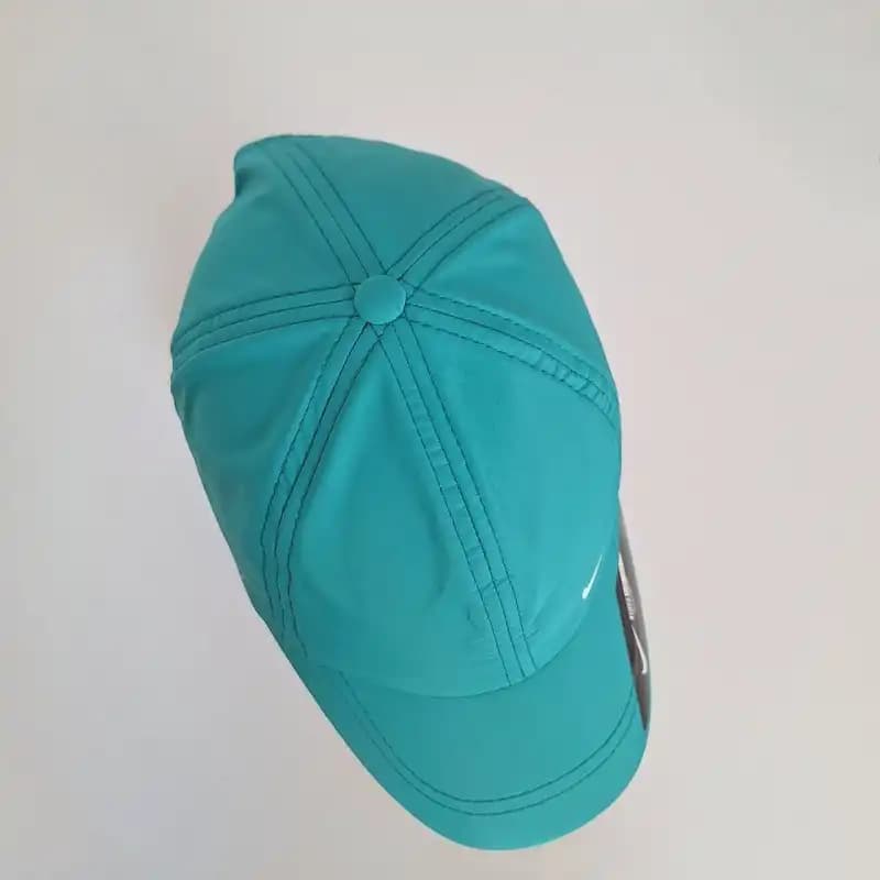 کلاه ورزشی شمعی نایک سبز آبی DRI-FIT — تصویر ۲