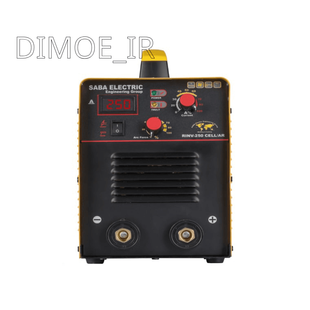 اینورتر جوشکاری 250آمپر سلولزی صباالکتریک مدل R-INV-250 CELL/AR — تصویر ۲
