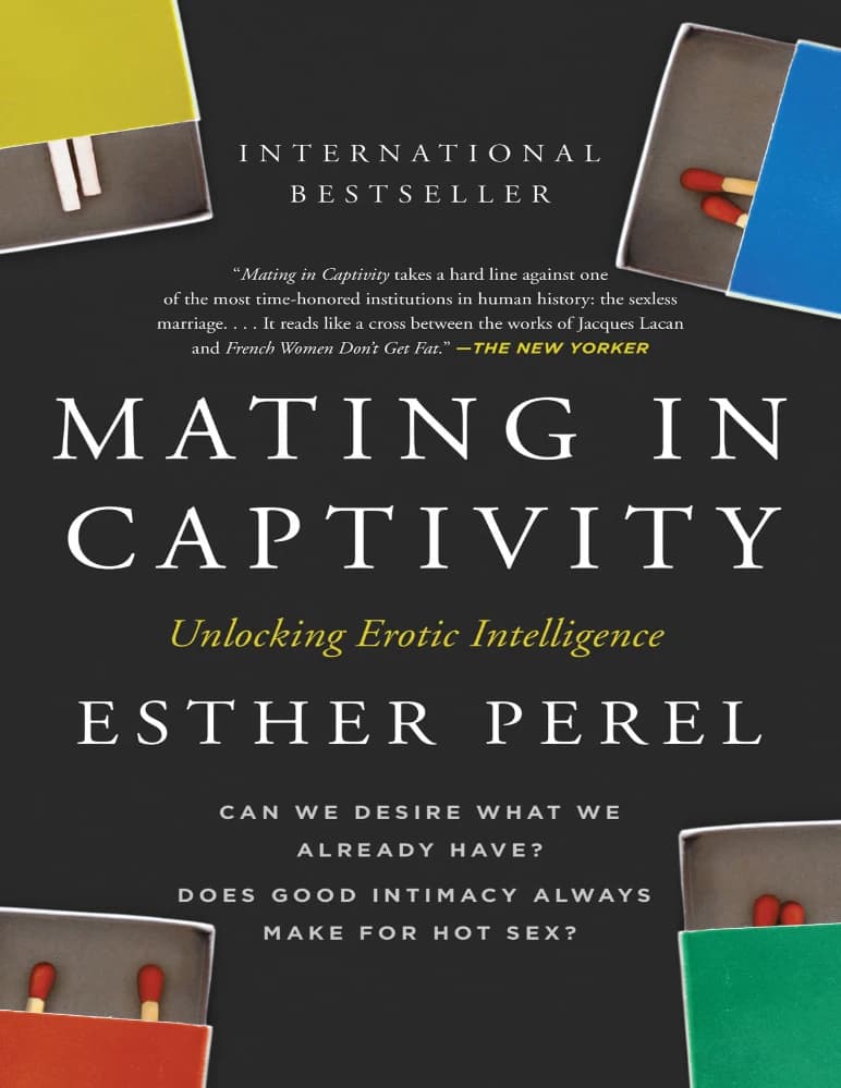 کتاب رابطه در اسارت (Mating in Captivity) نسخه انگلیسی PDF | استر پرل