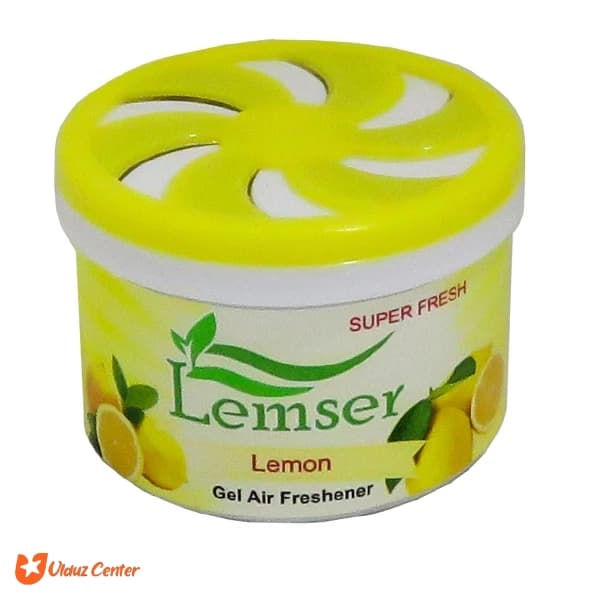 ژل خوشبو کننده هوا لمسر با رایحه لیمو 90 گرم