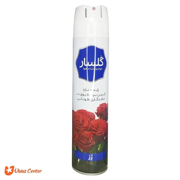 اسپری خوشبو کننده هوا golsar مدل Rose حجم 300 میل