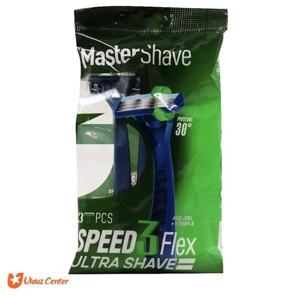 خودتراش سه تیغه Master Shave مدل Speed 3 Flex بسته 3 عددی