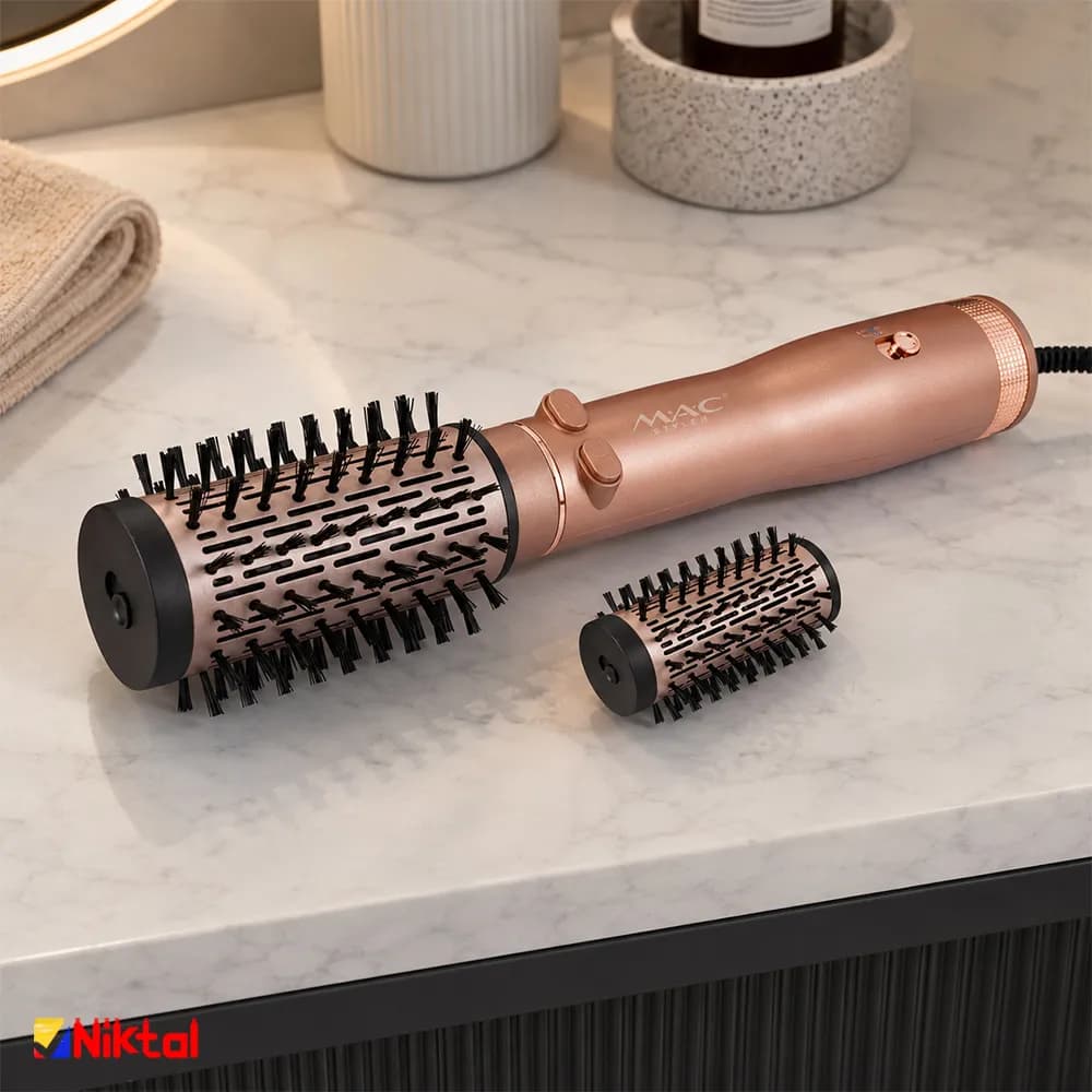 سشوار چرخشی مک استایلر مدل MC-6750 | تنظیم دما و سرعت باد ، کابل 360 درجه گردان — تصویر ۵