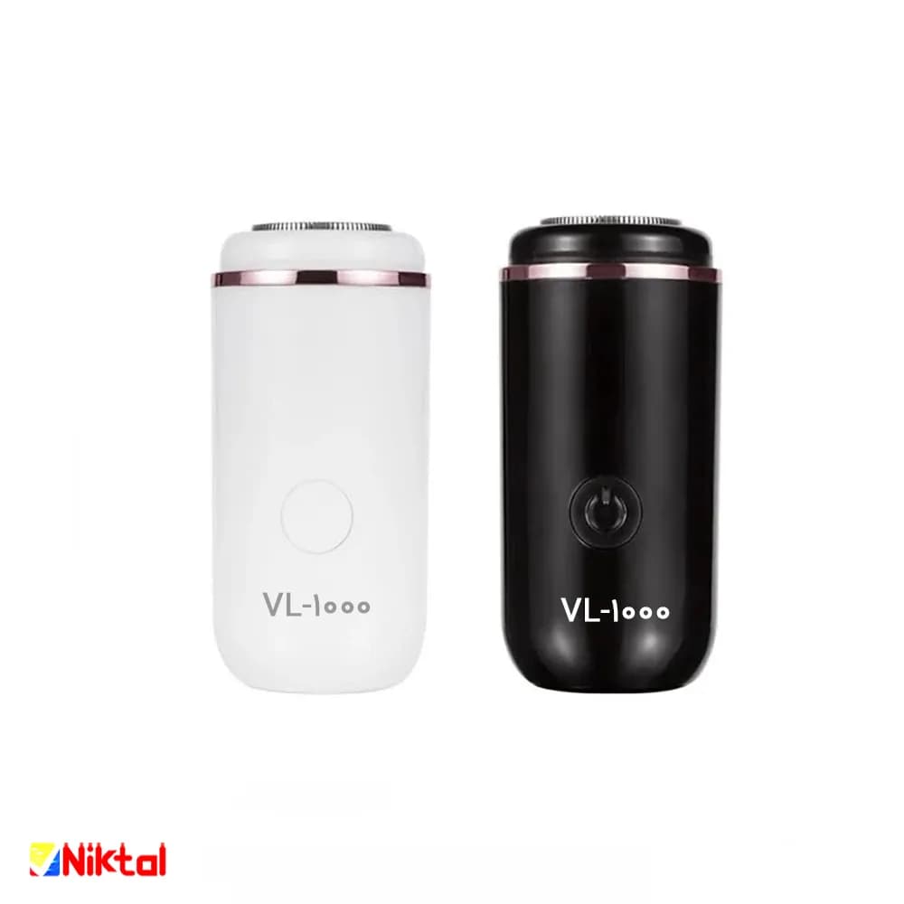 مو زن صورت و ابرو شارژی ولروس مدل VL-1000 | کوچک، قابل حمل و شارژ Type-C