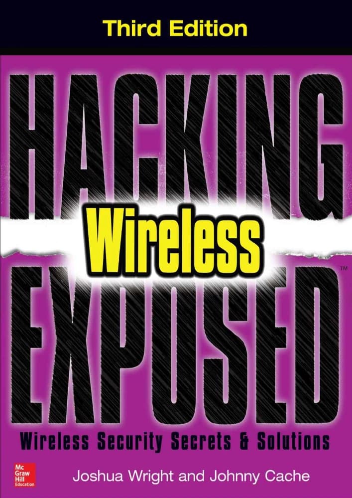 کتاب هک وایرلس (Wirless Hacking) نسخه انگلیسی PDF