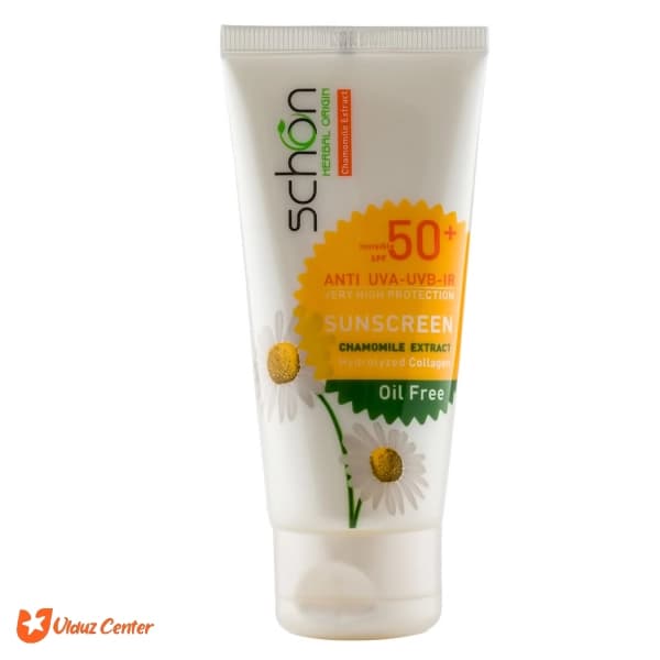 کرم ضدآفتاب بی رنگ فاقد چربی شون SPF50 حجم50 میل