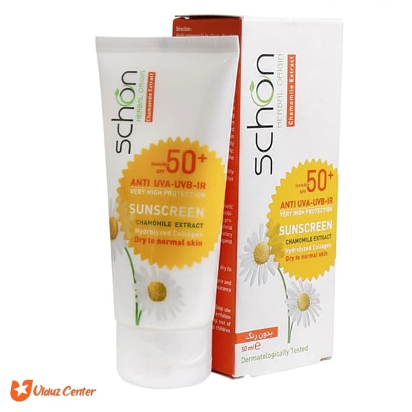 کرم ضدآفتاب بی رنگ شون SPF50 حجم50 میل