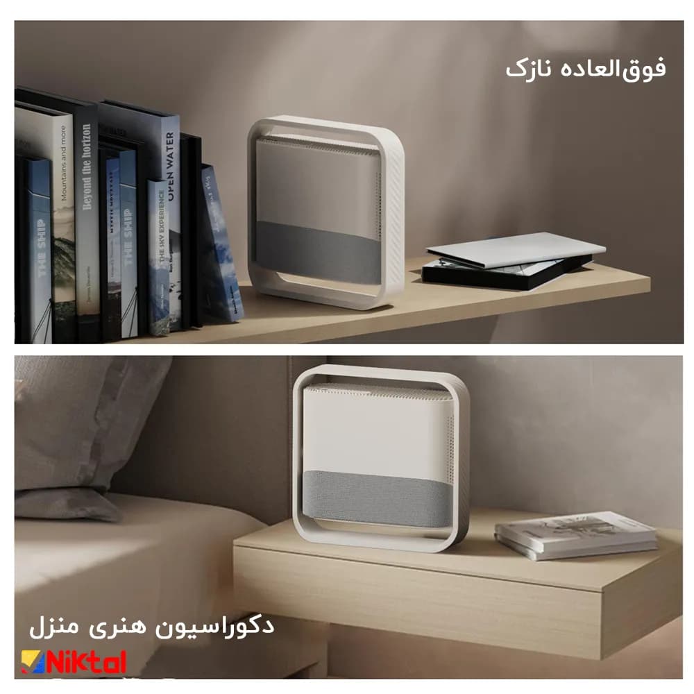 پروژکتور هوشمند مدل NSL03 | کیفیت Full HD، اسپیکر استریو و نورپردازی محیطی — تصویر ۲