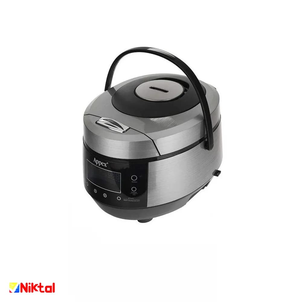 پلوپز چندکاره APPEX مدل ARC-504 | با ظرفیت 10 نفر و 20 برنامه پخت مختلف