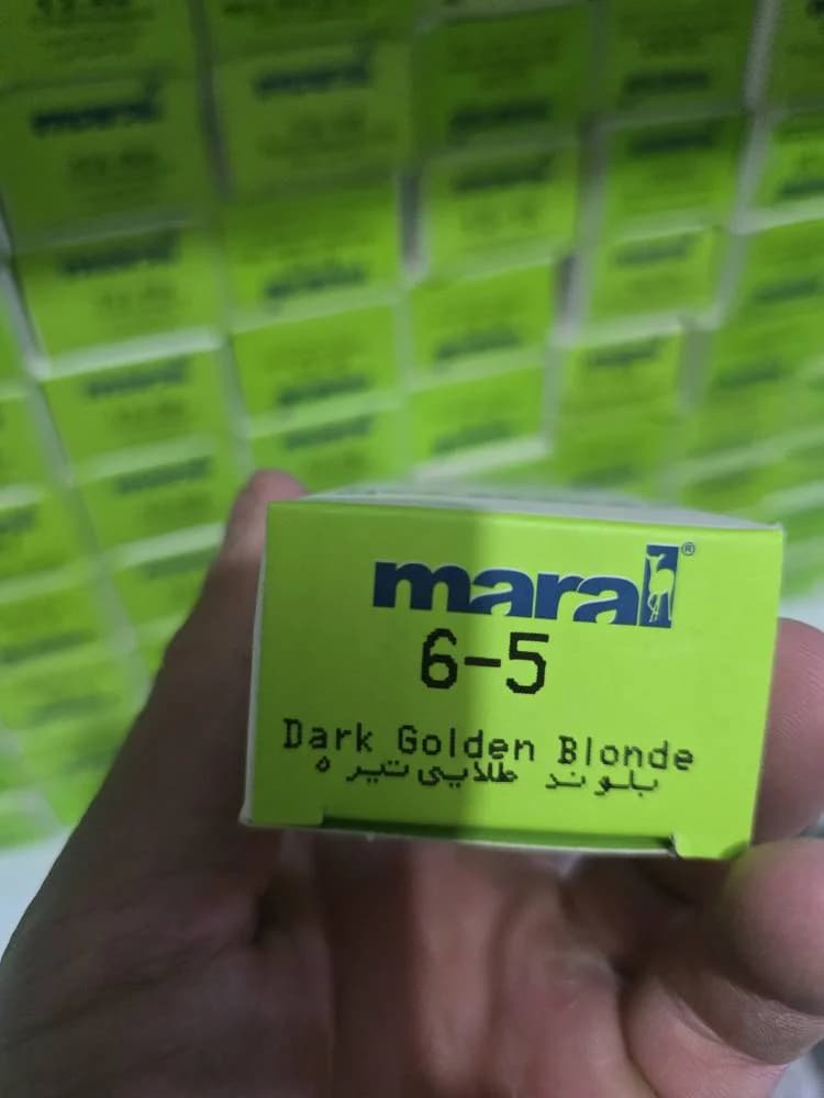 رنگ مو مارال 5-6 بلوند طلایی تیره اصلی به شرط اصالت | اورجینال