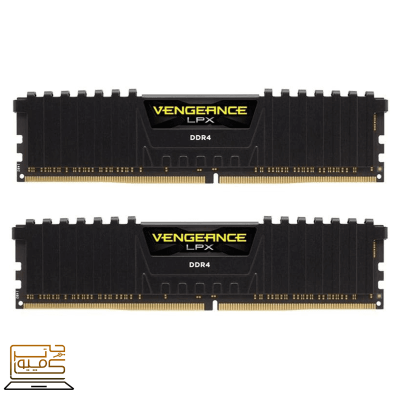 رم کورسیر CORSAIR VENGEANCE LPX 16GB DUAL 3200MHZ CL16 D4