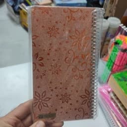 دفترچه یادداشت سیمی با جلد اکلیلی خارجی با کاغذ اوروپایی اندازه 20 در 11 — تصویر ۲