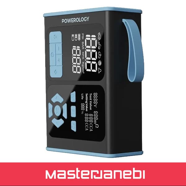 جامپ استارات و پمپ باد پاورولوژی Powerology Power Bank & Jump Starter PPBCHA95BKBU — تصویر ۶