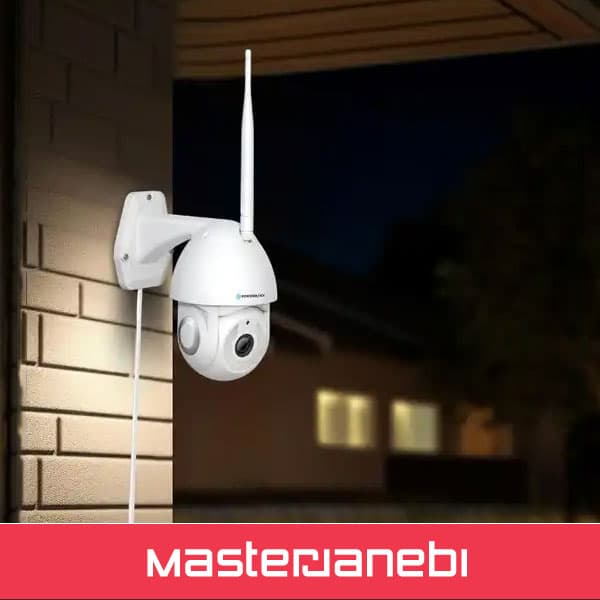 دوربین نظارتی هوشمند 360 درجه پاورولوژی Powerology WiFi Smart Outdoor Camera 360 PSOWC360WH — تصویر ۴