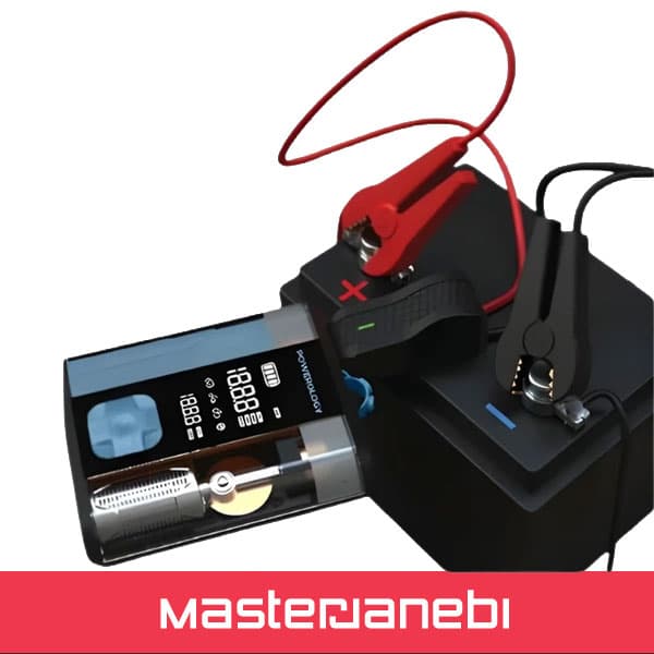 جامپ استارت و پمپ باد پاورولوژی Powerology 3-In-1 Jump Starter & Tire Inflator PPBCHA96BKBU — تصویر ۸