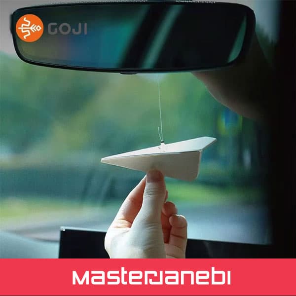 کیت هولدر و گیره عینک و خوشبو گننده گوجی Goji 3in1 car kit — تصویر ۳